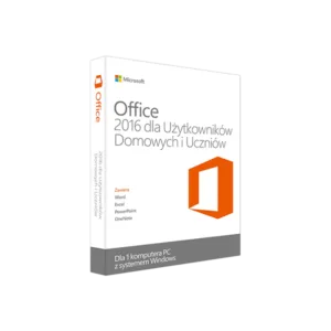 Microsoft Office 2016 dla Użytkowników Domowych i Uczniów